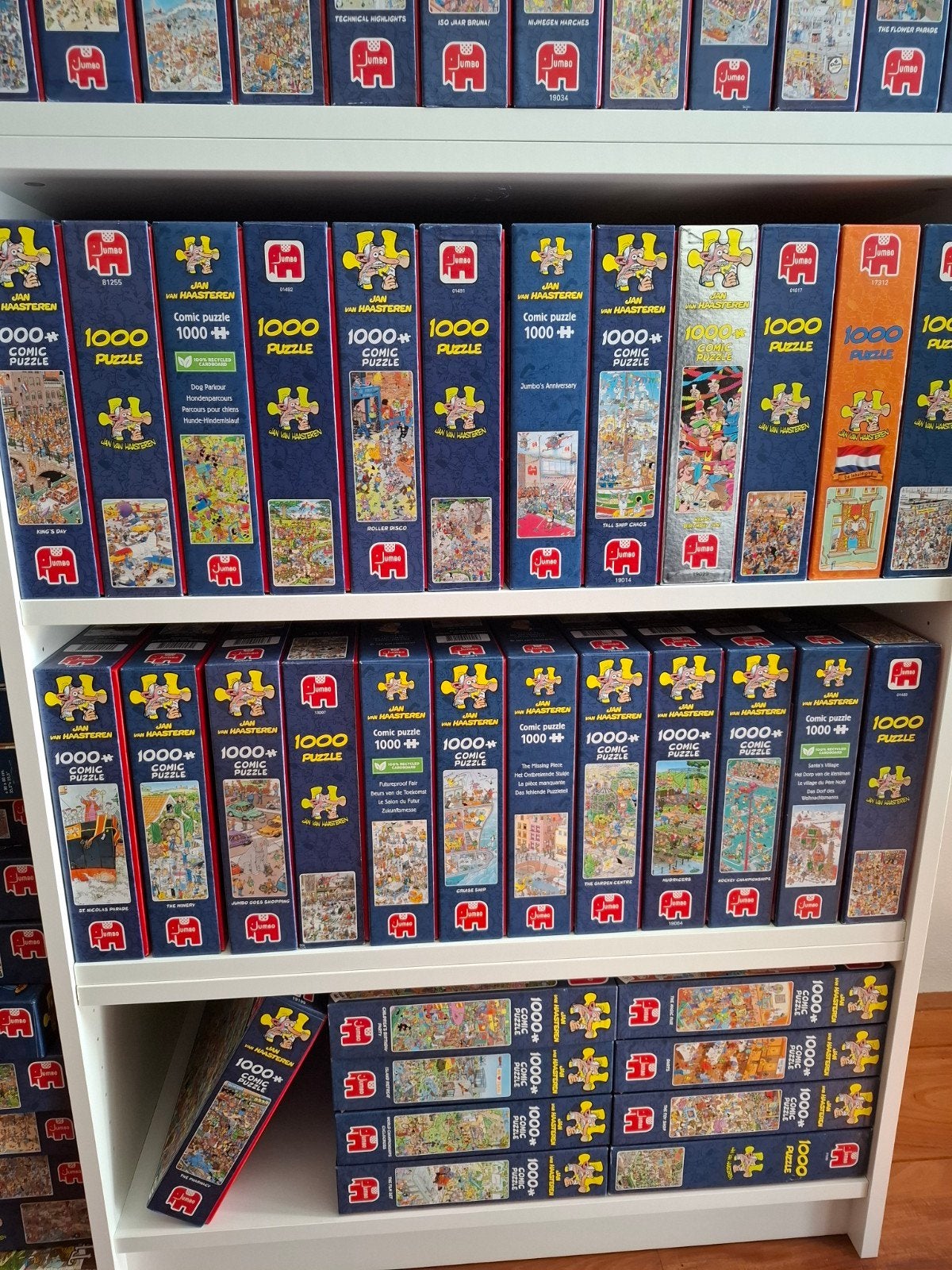 Jan van Haasteren puzzels, Ophalen, 500 t/m 1500 stukjes, Zo goed als nieuw