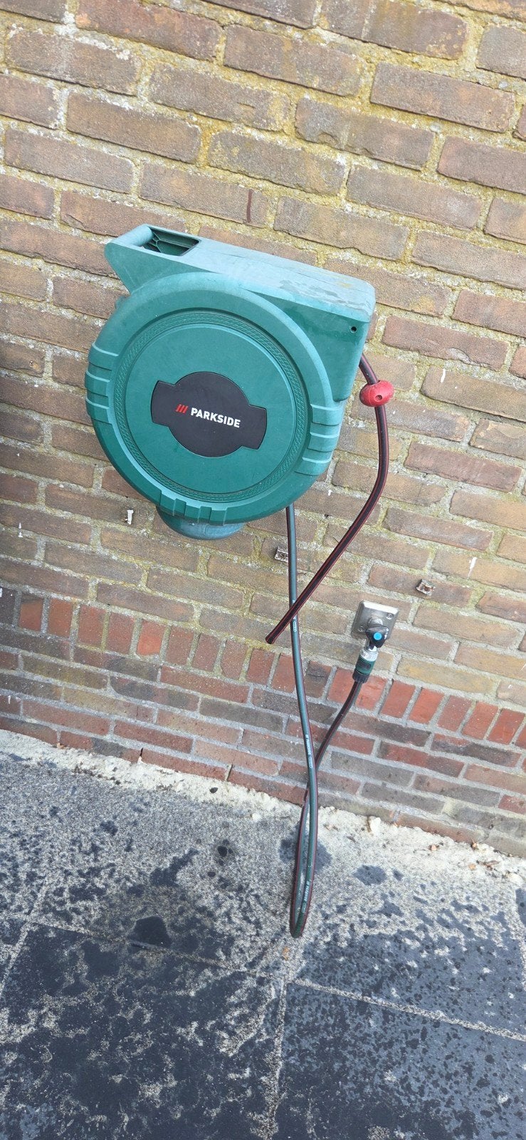 parkside wand waterslaghaspel, Tuin en Terras, Ophalen of Verzenden, Gebruikt, Tuinslanghaspel