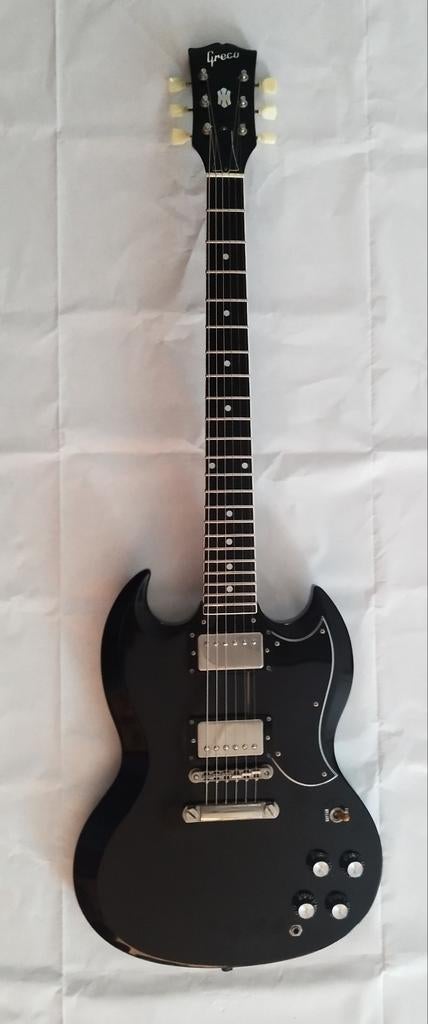 Greco SG, SS600p2, Japan, smalle neck., Muziek en Instrumenten, Ophalen, Gebruikt, Solid body, Overige merken