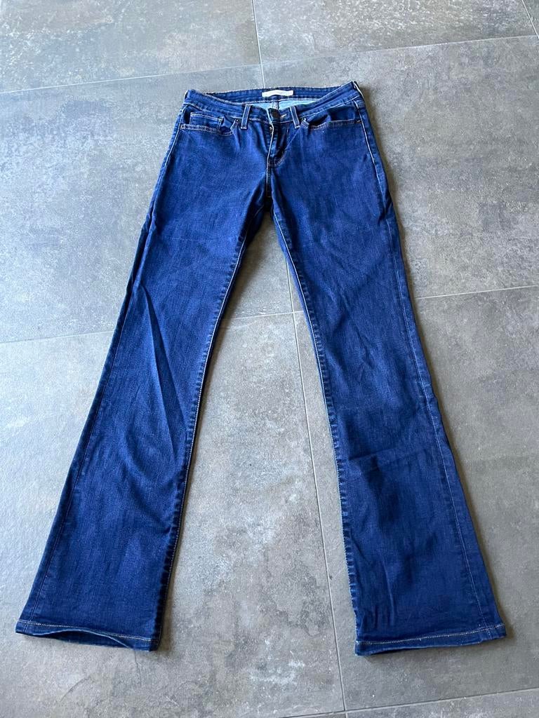Levi’s 715 maat 28, Ophalen of Verzenden, Zo goed als nieuw, Blauw, W28 - W29 (confectie 36)