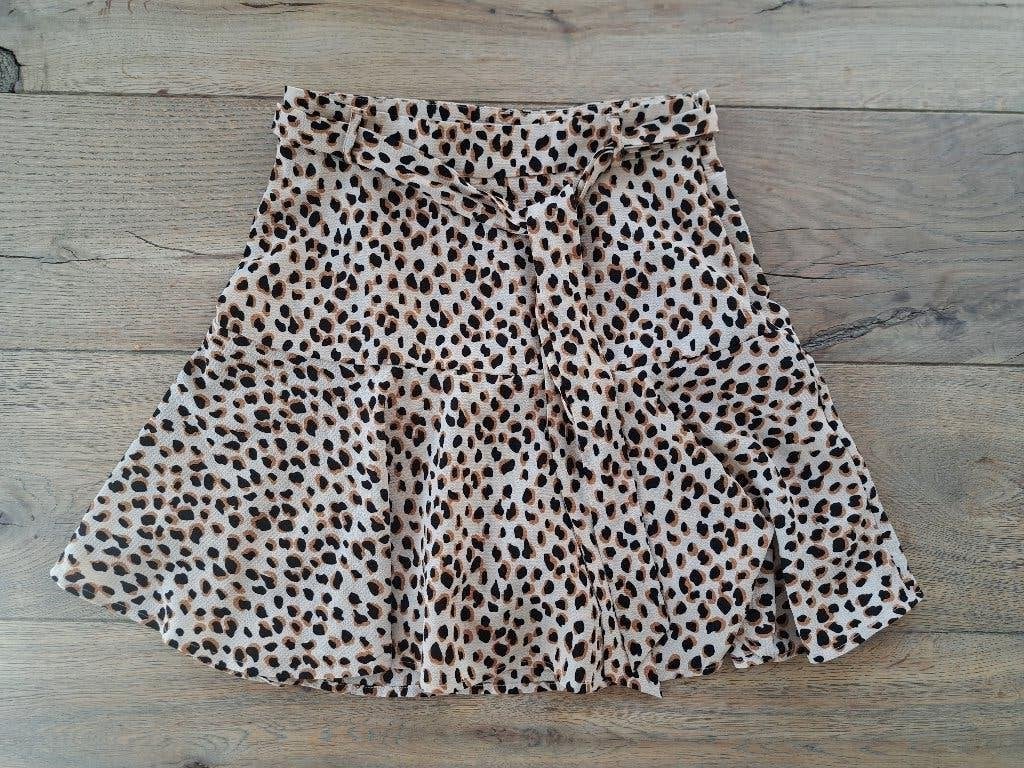 Leuke rok XS van Costes met vast broekje, Beige, Ophalen of Verzenden, Zo goed als nieuw, Costes