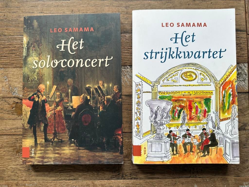 Leo Samama Het strijkkwartet en het soloconcert, Ophalen of Verzenden, Zo goed als nieuw, Genre of Stijl