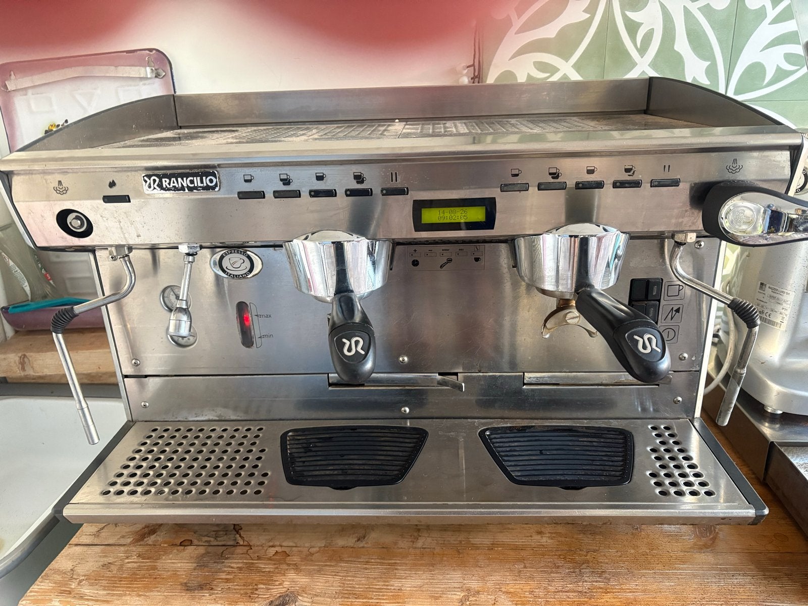 Rancilio Espressomachine - Classe 8 - 2 groep, Witgoed en Apparatuur, Koffiezetapparaten, Espresso apparaat, 10 kopjes of meer
