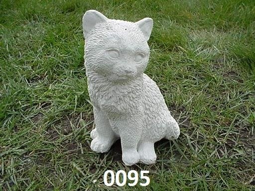 Poes.   nr 0095, Ophalen of Verzenden, Nieuw, Beton, Dierenbeeld