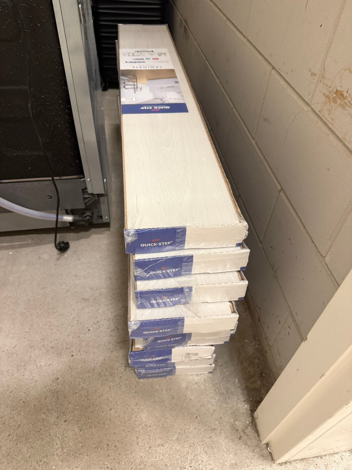Partij Quick-Step laminaat licht eiken – ca. 12,8 m², Ophalen, Zo goed als nieuw, 75 m² of meer, Laminaat