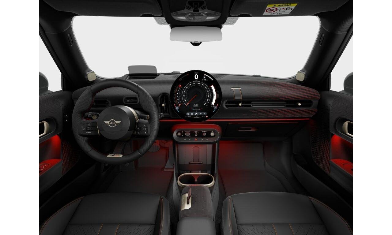 MINI 3-Deurs Cooper C John Cooper Works Trim | Pakket M, Stof, Stuurwielverwarming, 156 pk, 4 stoelen