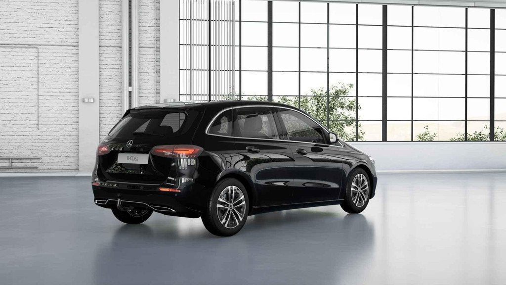 Mercedes-Benz B-Klasse 180 Business Solution Luxury Line | A, Auto's, Mercedes-Benz, 136 pk, 4 cilinders, Leder en Stof, Zwart