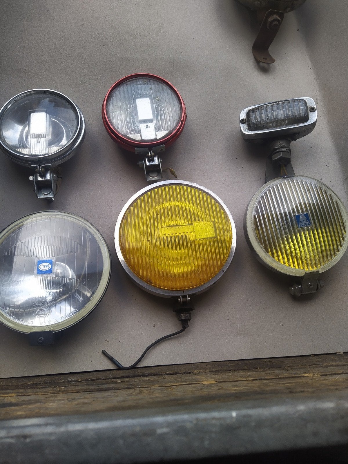 I.V.M garage opruiming diverse mistlampen, Auto-onderdelen, Ophalen of Verzenden, Oldtimer onderdelen