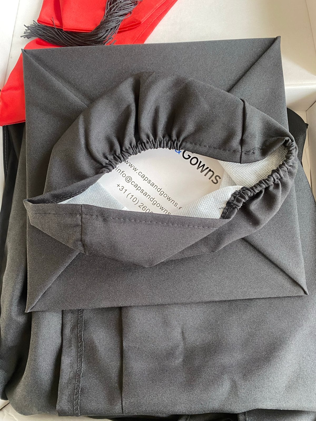 Afstudeer toga en baret - Faculty of Law, Maat 38/40 (M), Overige typen, Zwart, Ophalen of Verzenden