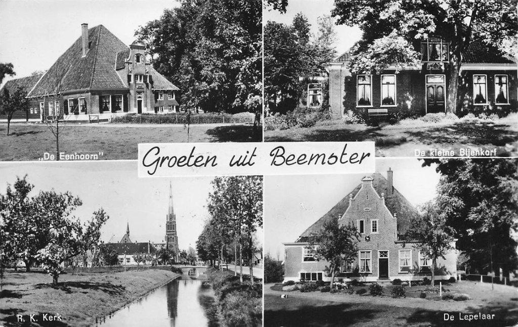 703-457-011 Groeten uit Beemster, Verzenden, Voor 1920, Noord-Holland