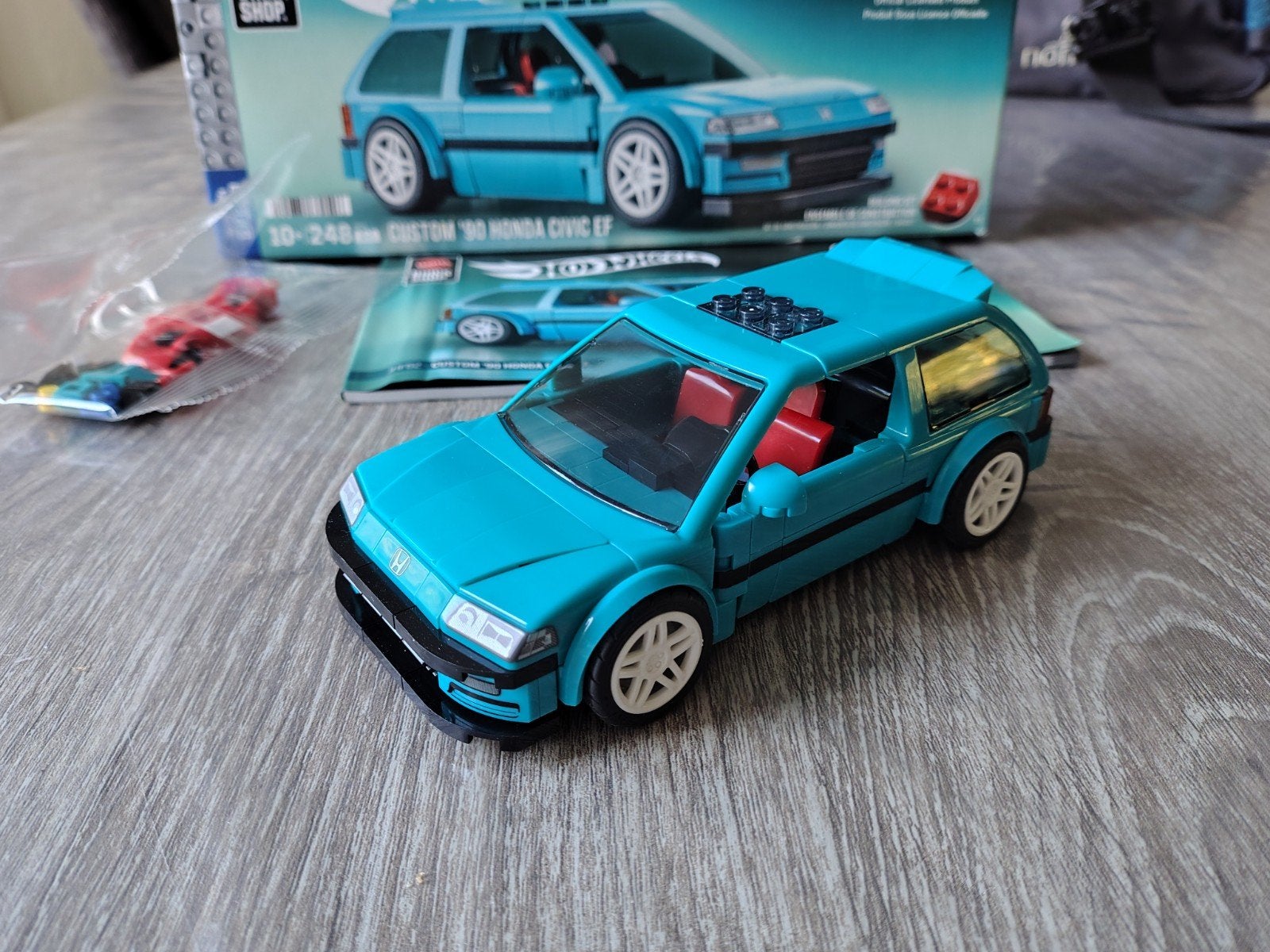 Hotwheels brick shop Honda, Ophalen of Verzenden, Zo goed als nieuw, Overige merken