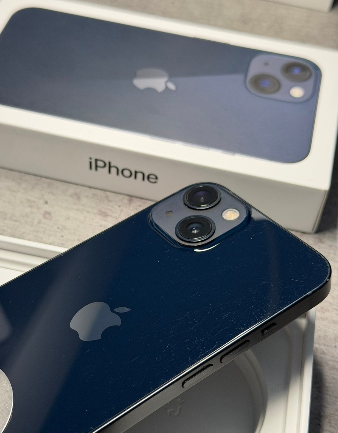  Apple iphone 13 Midnight 128GB Zeer netjes, Apple, Zwart, IPhone 13, Ophalen of Verzenden