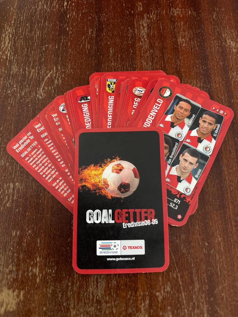 Goalgetter Eredivisie 08-09 Spelerskaarten (Feyenoord), Ophalen of Verzenden, Zo goed als nieuw, Feyenoord, Spelerskaart