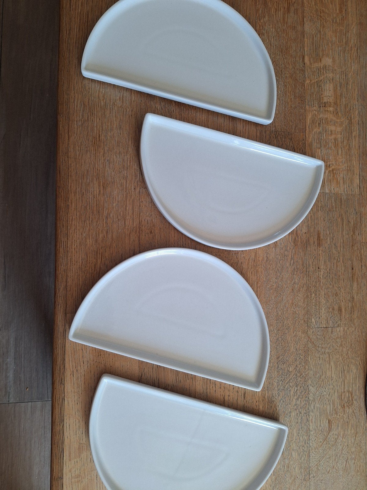 4 borden voor Bourgini Chef's dinner party gourmetstel, Ophalen, Nieuw, Overige stijlen, Bord(en)