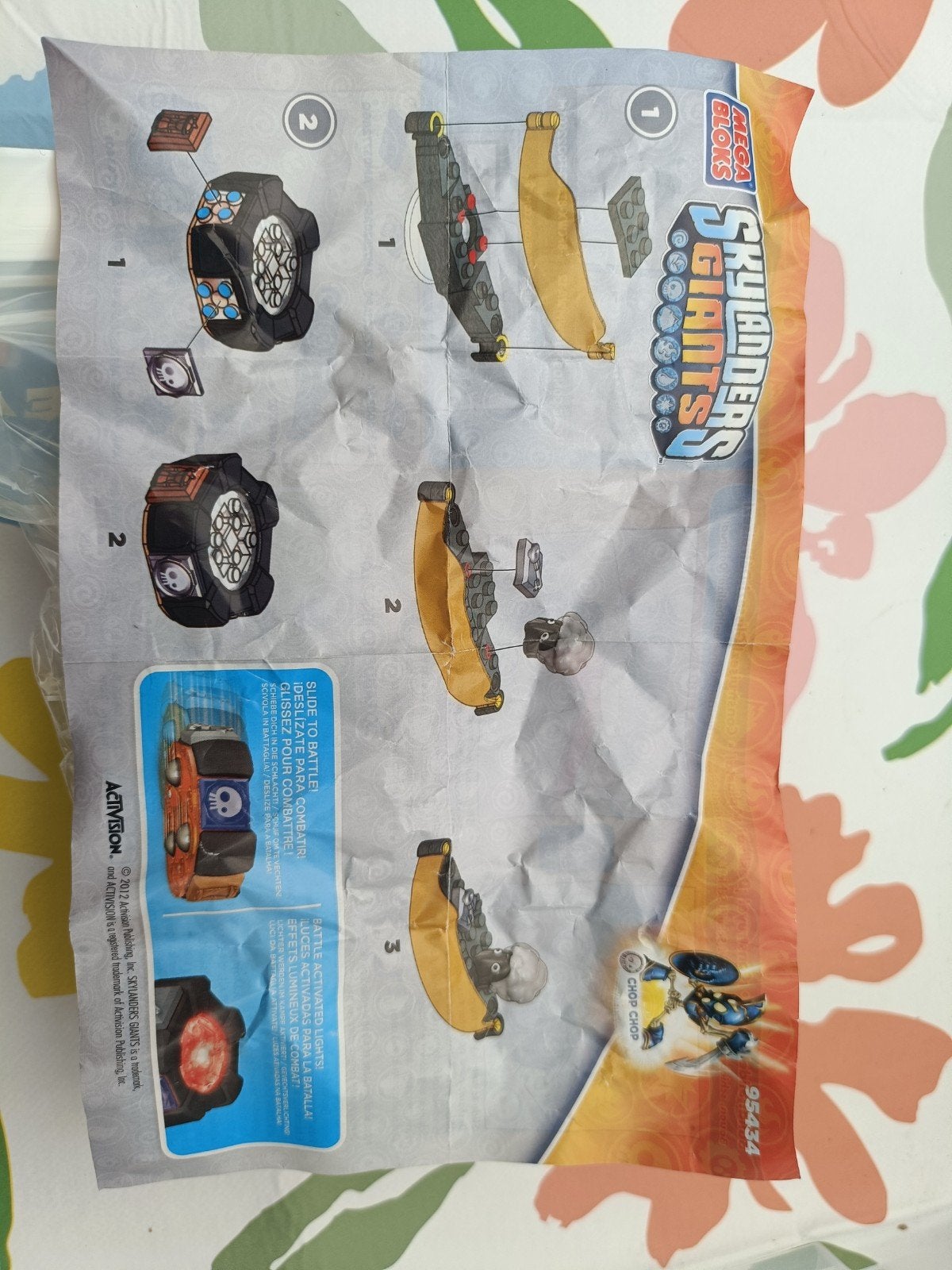 Mega Bloks Skylanders Giants 95434, Ophalen of Verzenden, Gebruikt, Megabloks
