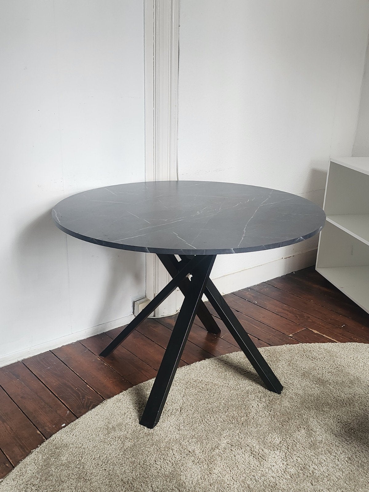 Ikea Tafel Mariedamm, Ophalen of Verzenden, Vier personen, Rond, 100 tot 150 cm