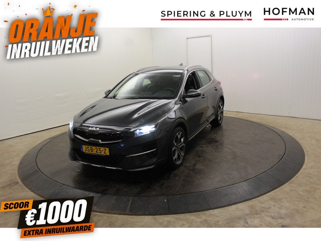 Kia Xceed 1.6 GDi PHEV Dynamicplus FACELIFT Camera mem Seats, XCeed, Gebruikt, Zwart, Met garantie (alle)