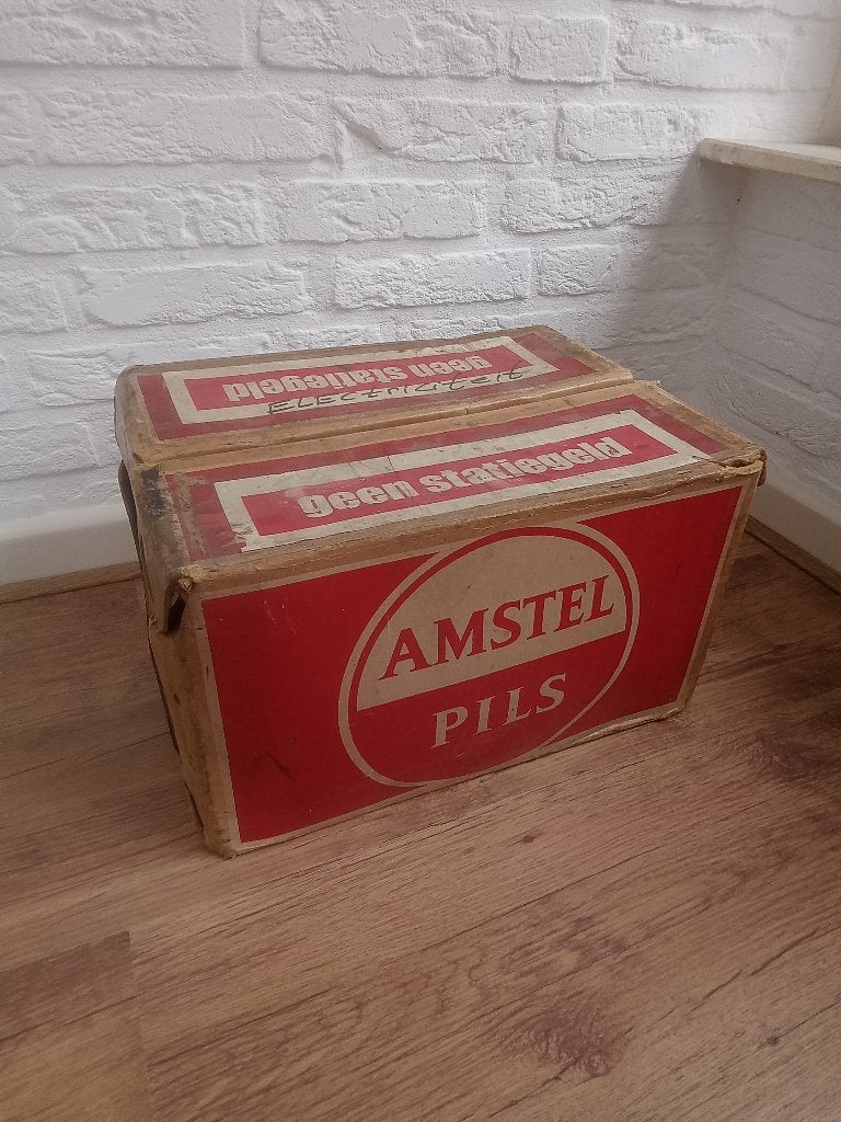 Jarwn 50 jaren 60 Amstel doos, Ophalen of Verzenden, Huis en Inrichting