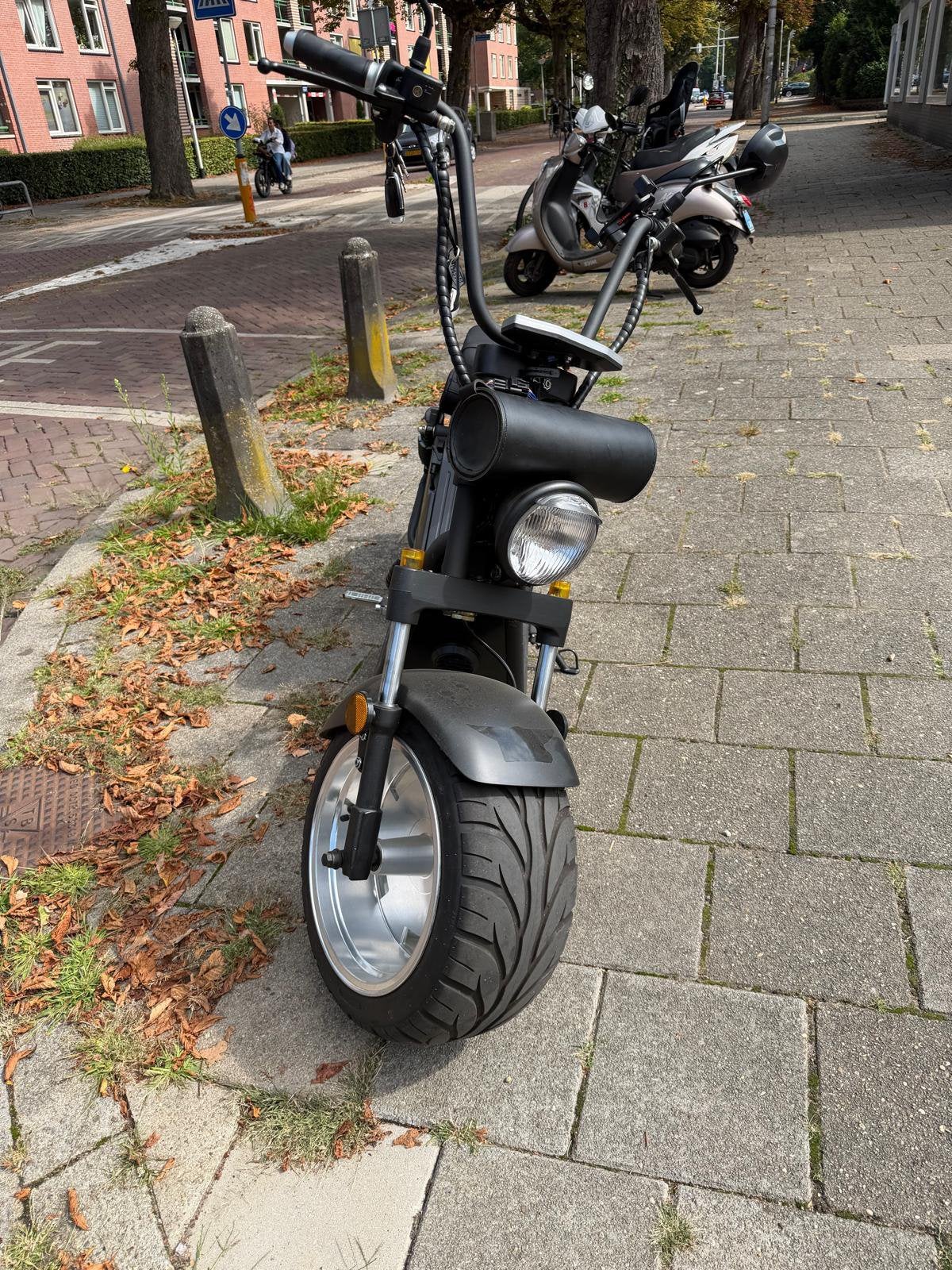 LUQI HL3.0 e-chopper 25kmh blauw kenteken, Ophalen, Zo goed als nieuw, Elektrisch, Overige merken