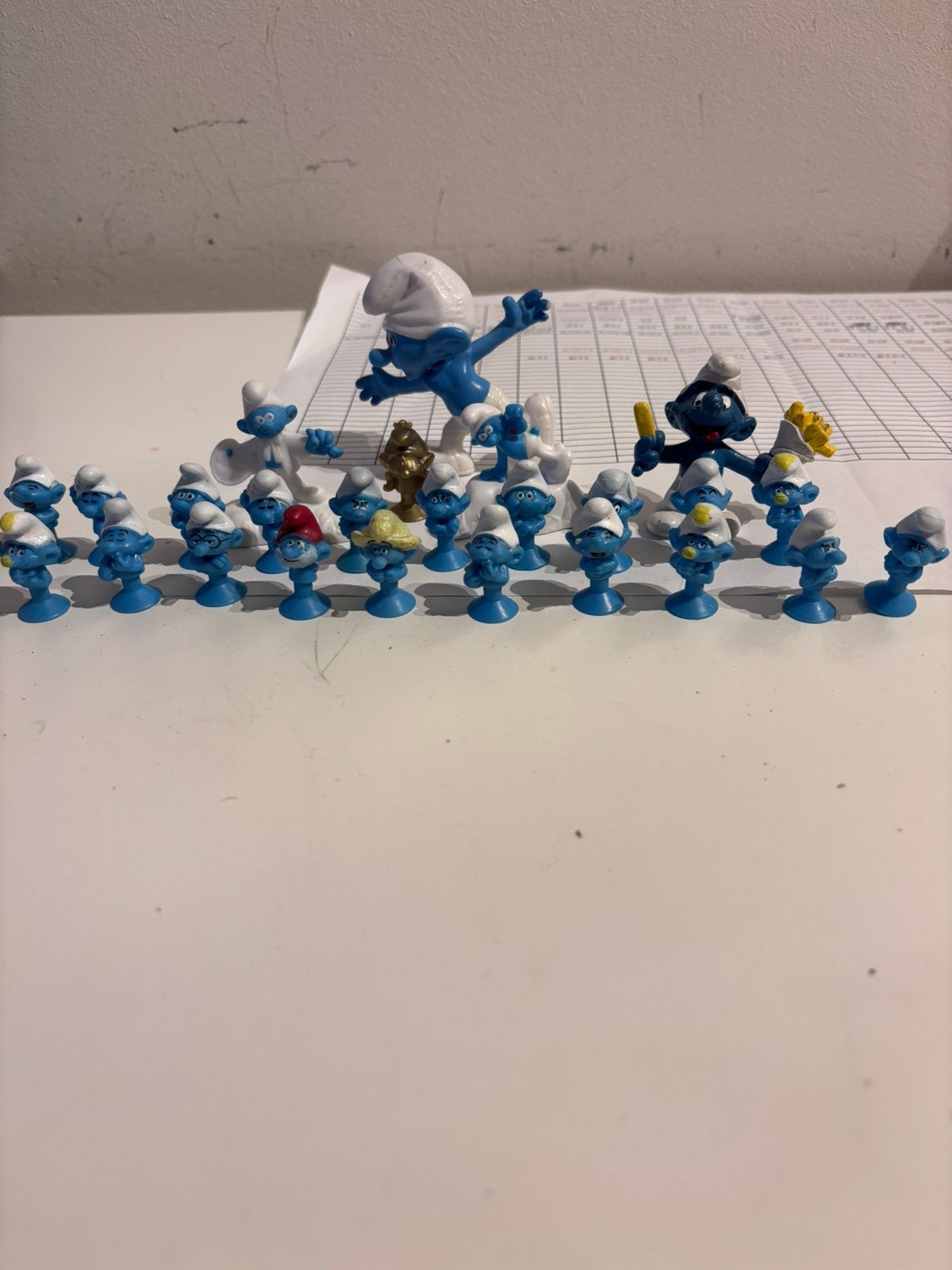 Smurfen verzameling, Ophalen of Verzenden, Zo goed als nieuw, Verschillende Smurfen