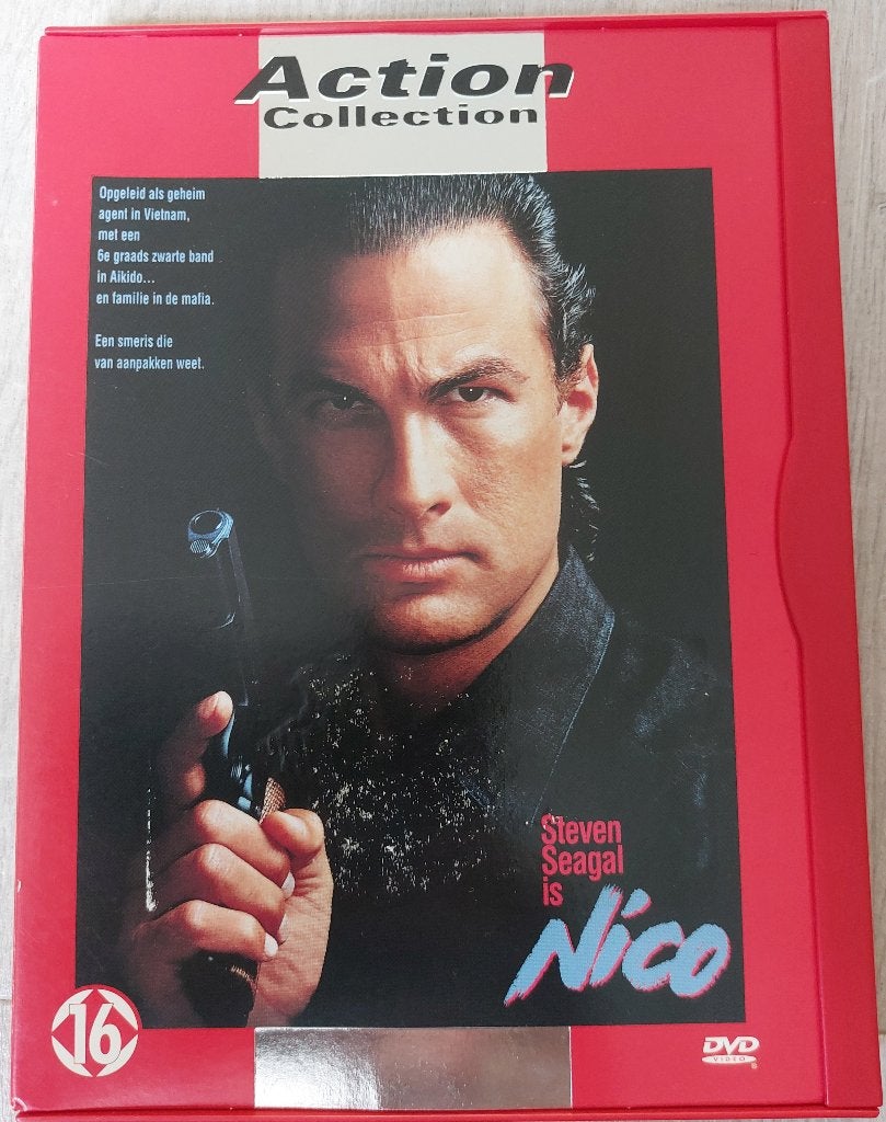 DVD Nico (1988) Above the Law - Steven Seagal, Ophalen, Engels, Vanaf 16 jaar, Nederlands