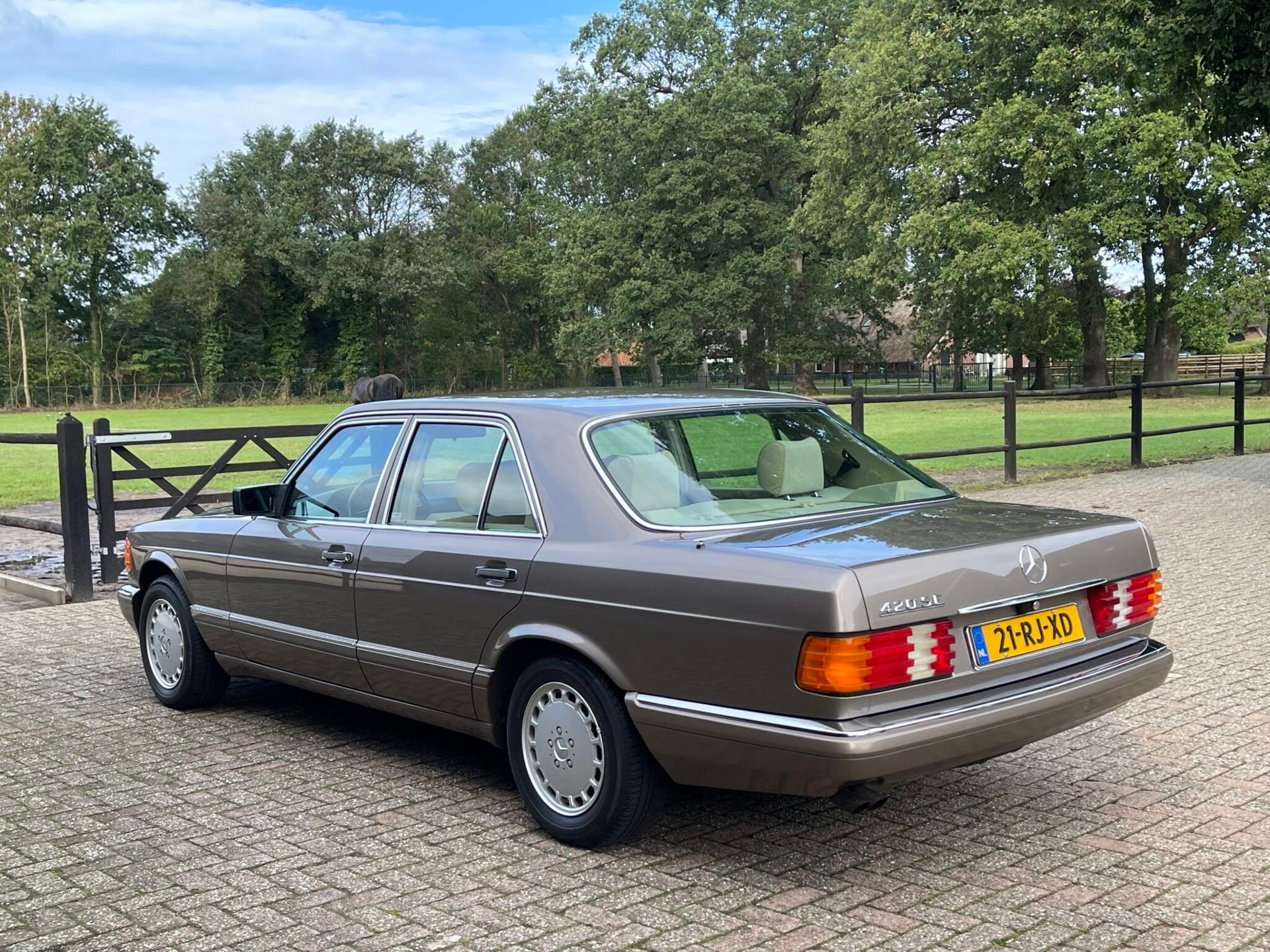 Mercedes-Benz S-klasse 420 SE W126 in zeer mooie staat, foto 12
