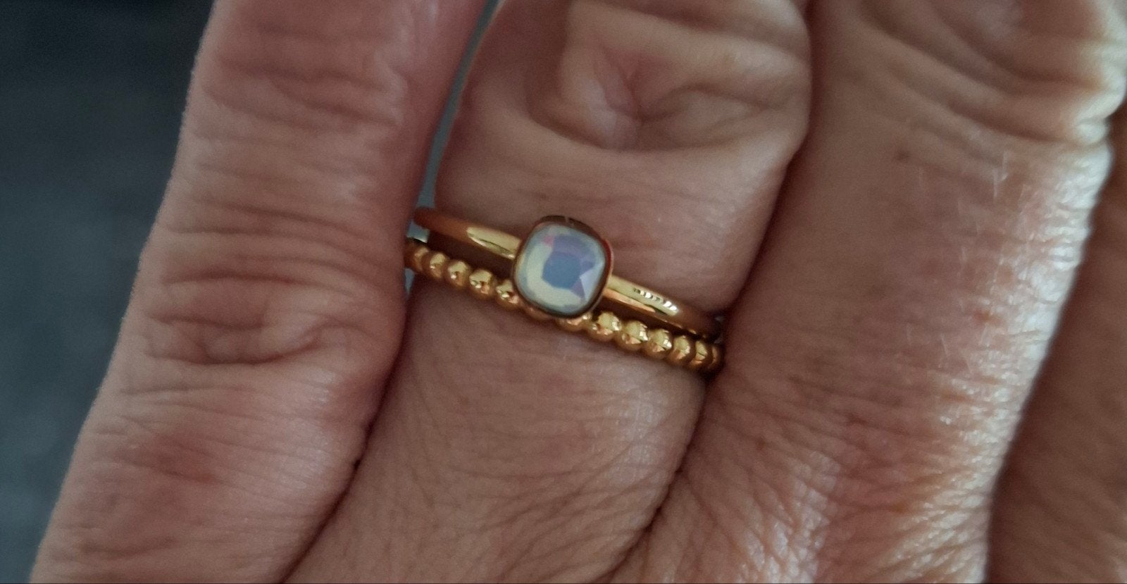 Dames ringen mt 20mm / 63  NIEUW, 19 tot 20, Nieuw, Ophalen of Verzenden, Dame
