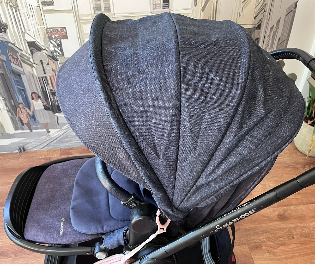 MaxiCosi Adorra zitje zonder onderstel - met voetenzak, Ophalen, Gebruikt, Kinderwagen, Maxi-Cosi