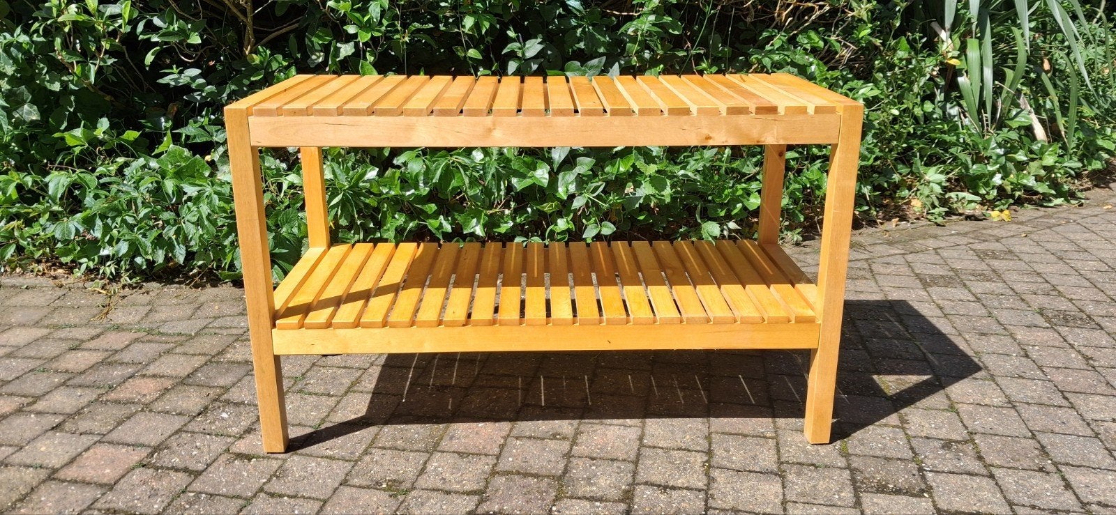 IKEA Molger, Huis en Inrichting, Tafels | Sidetables, Zo goed als nieuw, 25 tot 50 cm, 50 tot 100 cm, Rechthoekig, Overige houtsoorten