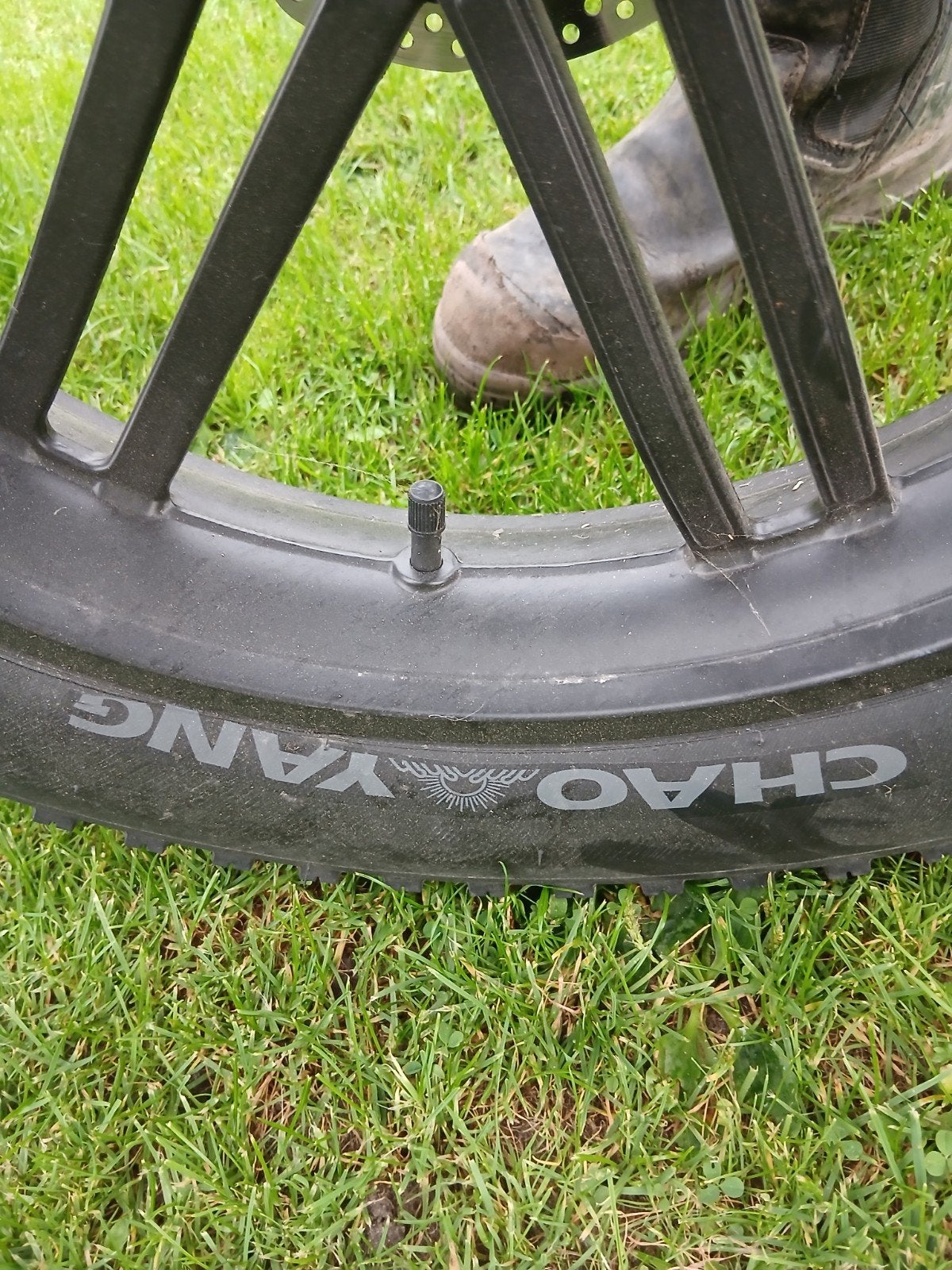 Foto 8 van een fatbike /vouwfiets voor onderdelen