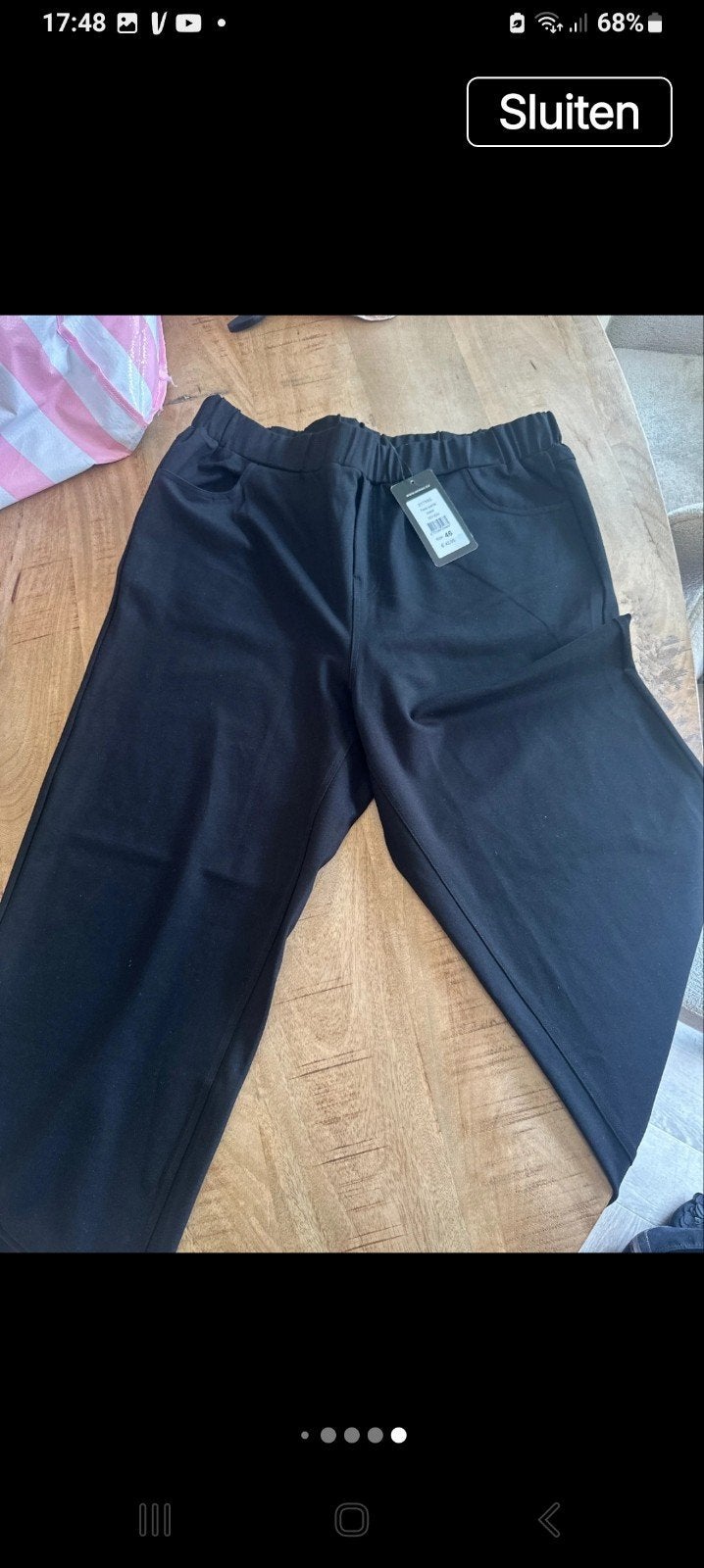 Norah broek maat 46 NIEUW!!, Zwart, Maat 46/48 (XL) of groter, Nieuw, Ophalen of Verzenden