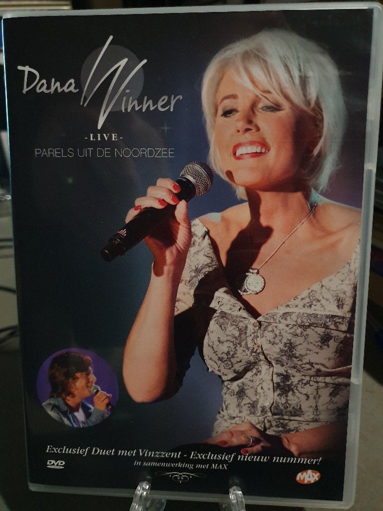 Dana Winner Live Parels uit de Noordzee DVD, Cd's en Dvd's, Alle leeftijden, Ophalen, Zo goed als nieuw