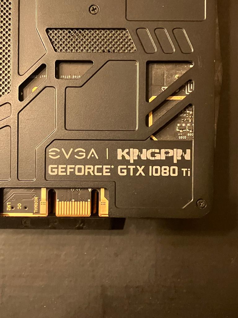 NVIDIA GeForce GTX 1080 Ti EVGA Kingpin 11GB videokaart, Computers en Software, Ophalen of Verzenden, Zo goed als nieuw, GDDR5