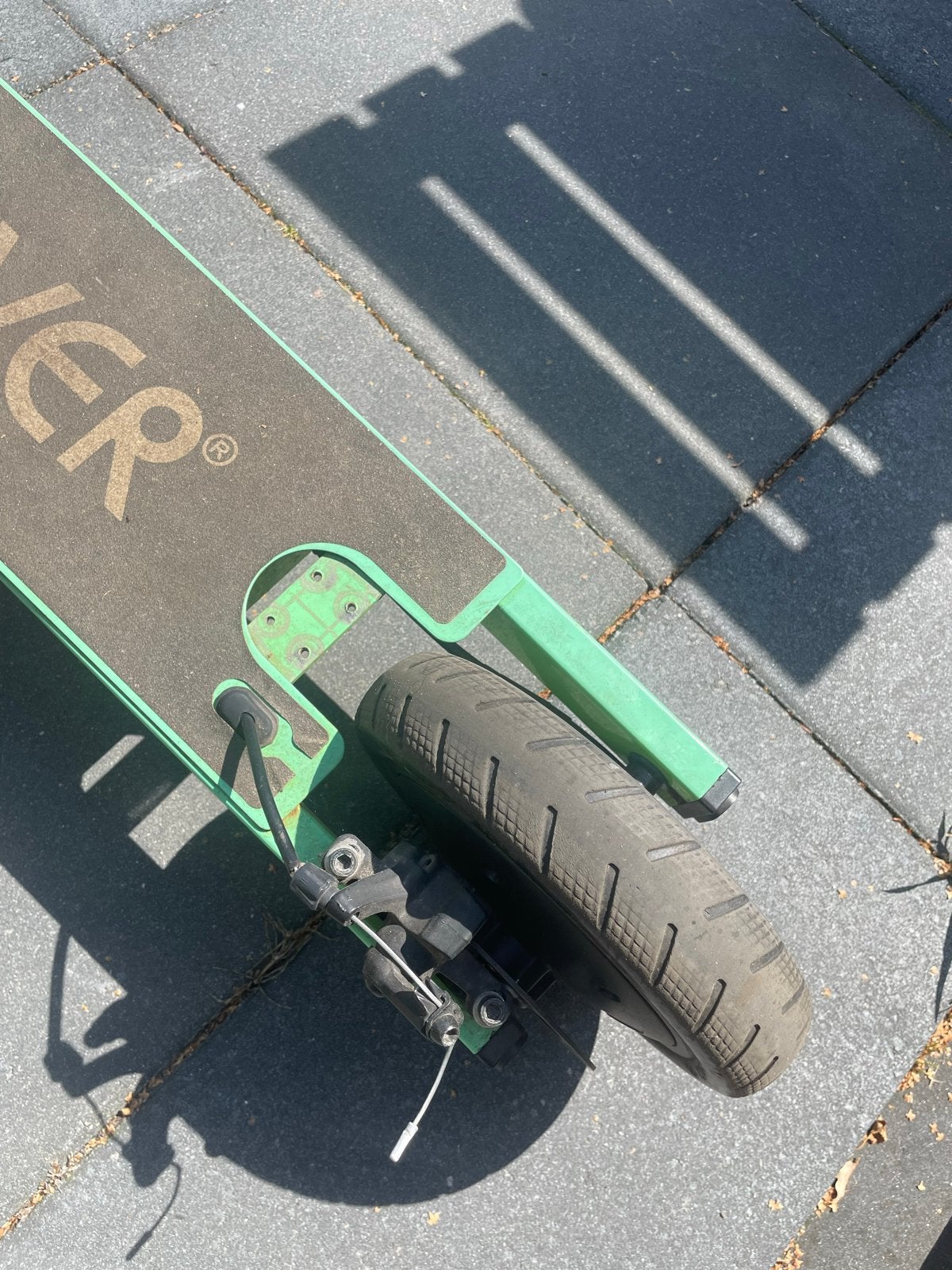 Denver elektrische step - Groen, Fietsen en Brommers, Steps, Ophalen, Gebruikt, Elektrische step (E-scooter)