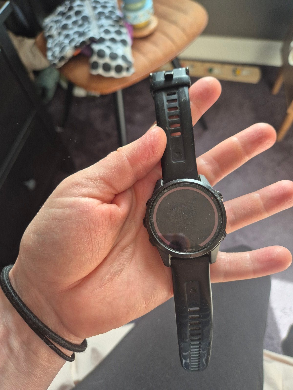 Garmin Fenix 7S - Heel goede staat., Gebruikt, Zwart, Garmin, Ophalen of Verzenden