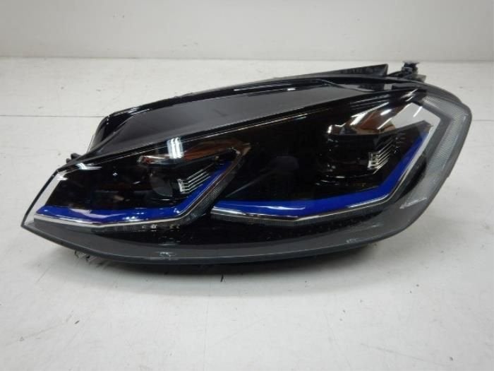 VW Golf 7 GTE Facelift VOLLED Koplamp Links, Ophalen of Verzenden, Gebruikt