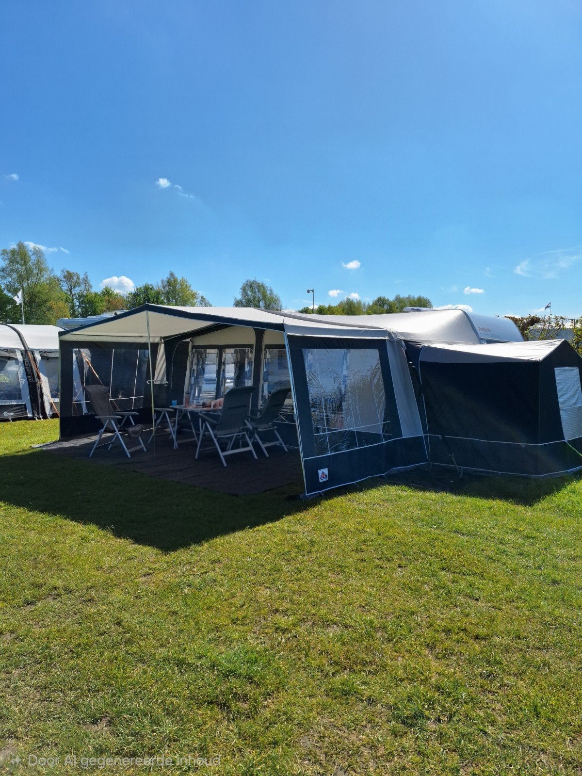 Complete voortent te koop, Caravans en Kamperen, Voortenten en Luifels, Ophalen, Zo goed als nieuw, Dorema