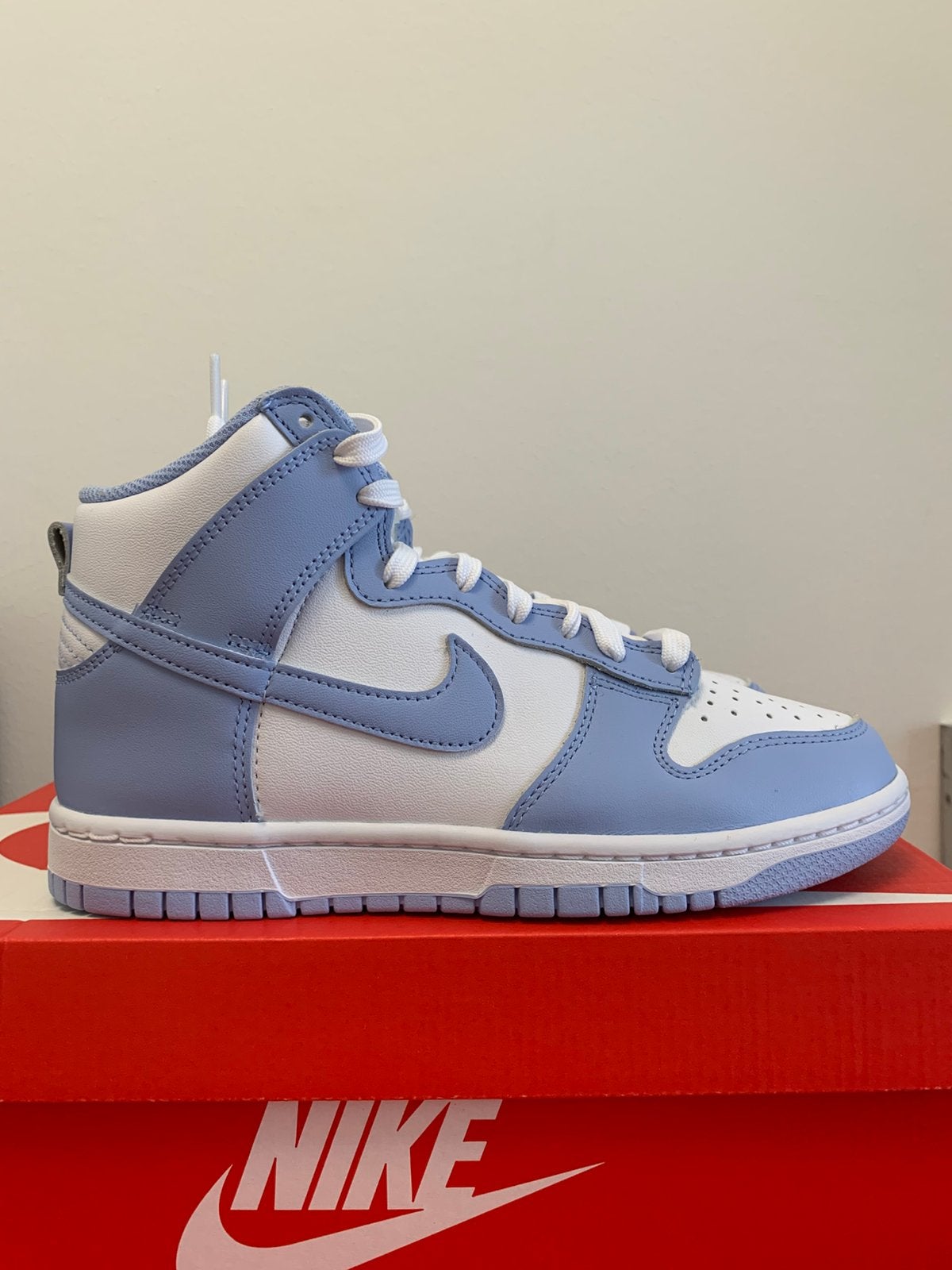 Nike Dunk High Aluminum | Maat 38 | Nieuw, Blauw, Nieuw, Ophalen of Verzenden, Sneakers of Gympen