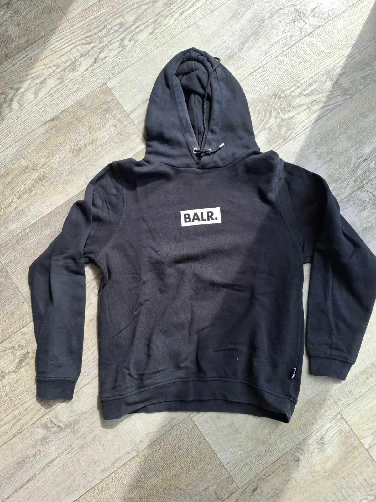 BALR. hoodie zwart met 'Life of a BALR.' opdruk, Ophalen of Verzenden, Gedragen, BALR.