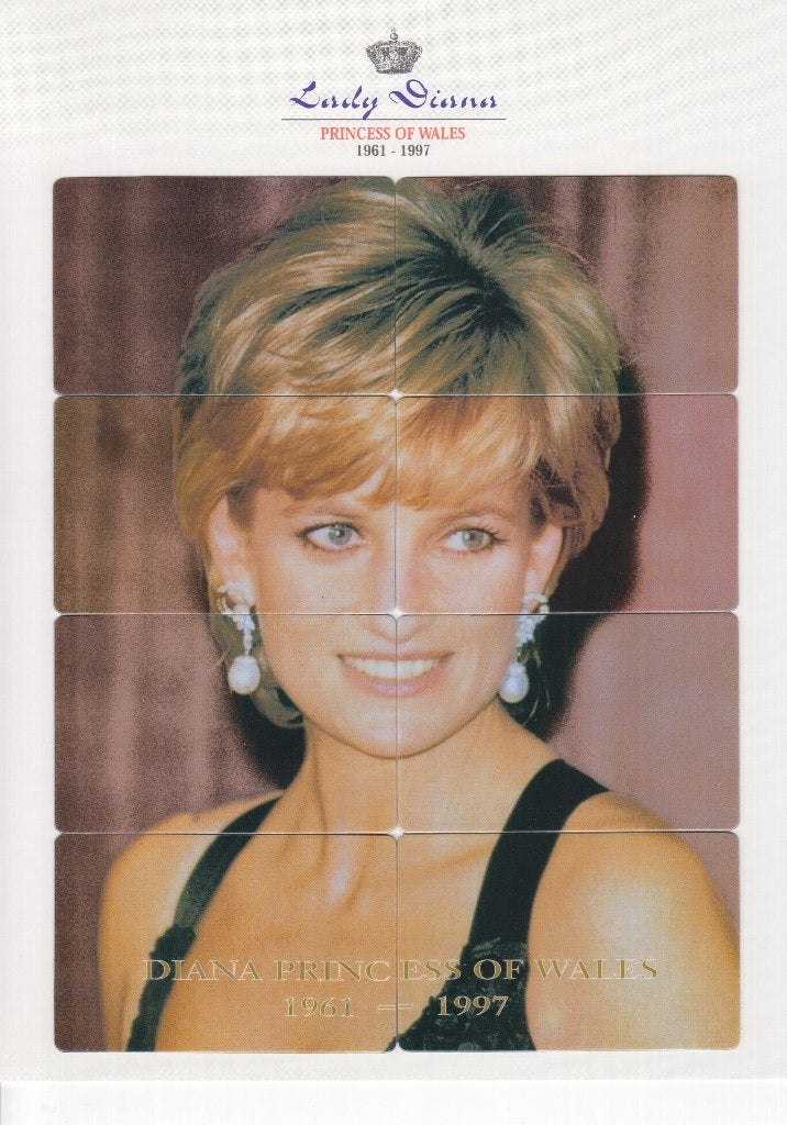 set van 8 telefoonkaarten Princess Diana, Ophalen of Verzenden, Buitenland