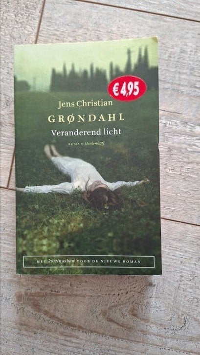 Veranderend Licht - Jens Christian Grøndahl Roman, Ophalen of Verzenden, Gelezen, Jens Christian Grøndahl, Europa overig
