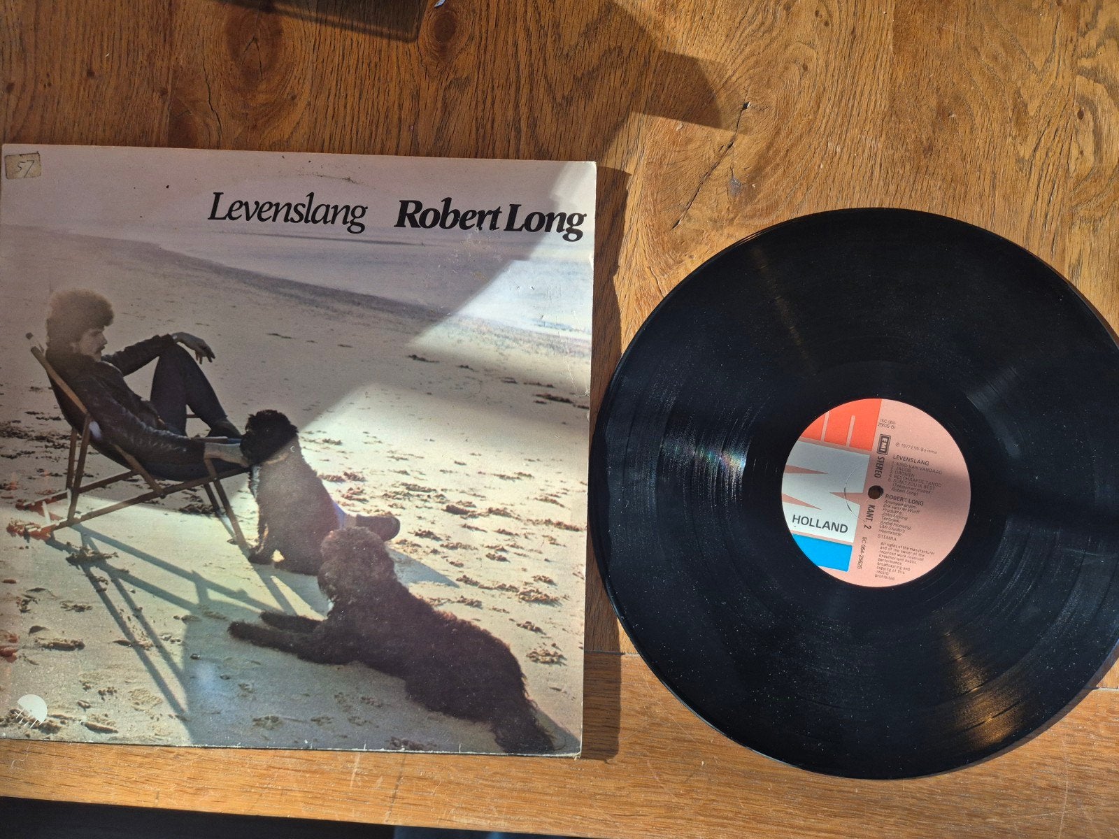 Robert Long - Levenslang LP (1977), LP, Gebruikt, Ophalen of Verzenden, Levenslied of Smartlap