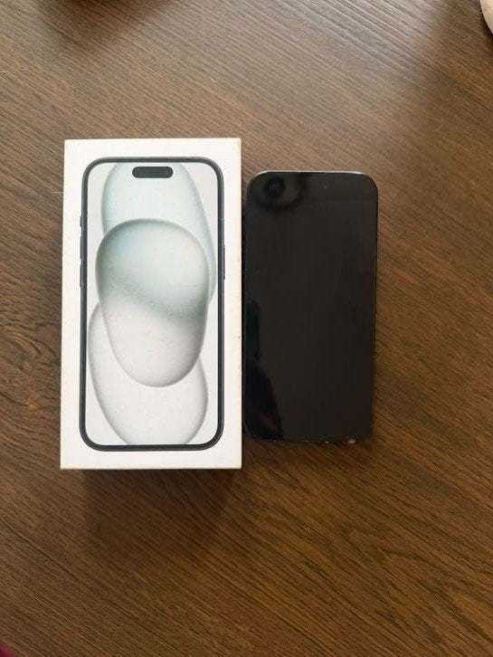 I Phone 15 - zwart - 256 GB, Telecommunicatie, 256 GB, 80 %, Gebruikt, IPhone 15