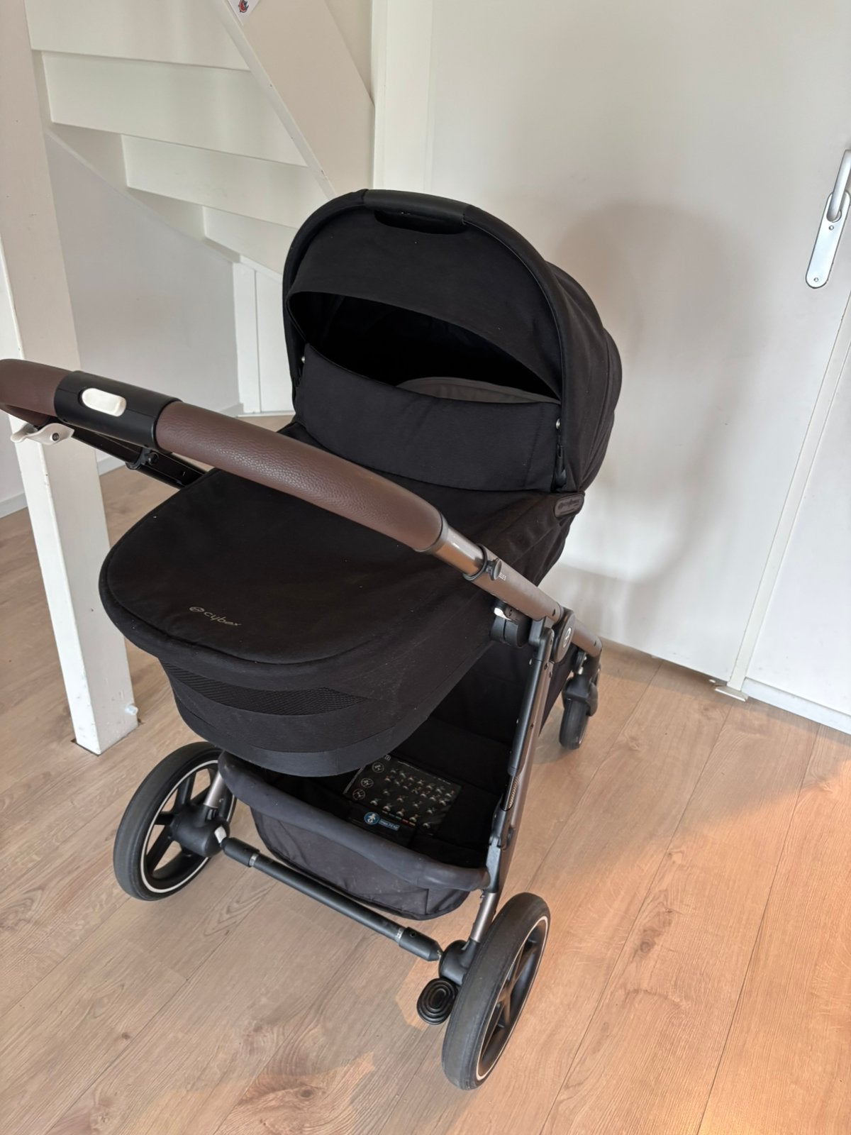 Cybex Gazelle Duo kinderwagen, Nieuw, Combiwagen, Verstelbare duwstang, Ophalen