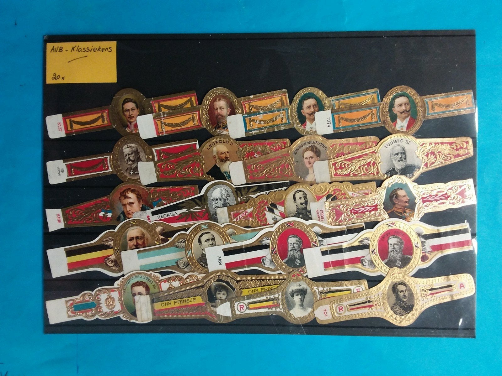 Sigarenbandjes klassiekers 4, Verzamelen, Ophalen of Verzenden, Gebruikt, Sigarenbandjes