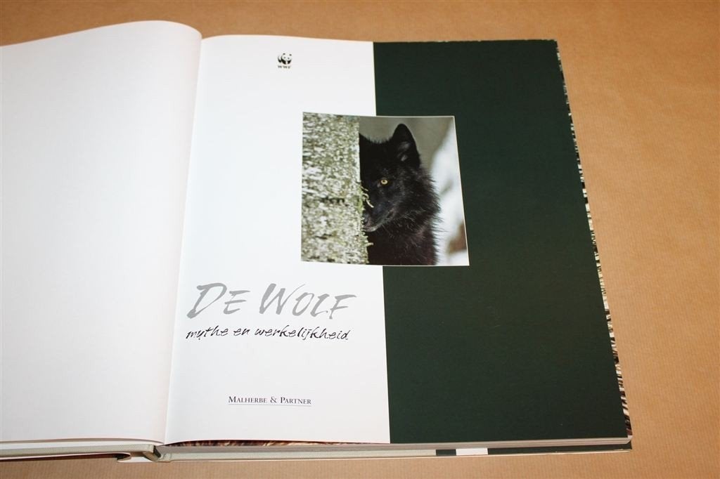 De Wolf, Mythe en Werkelijkheid — Fotoboek Wolven en Gedrag, Boeken, Dieren en Huisdieren, Ophalen of Verzenden, Gelezen, Katten