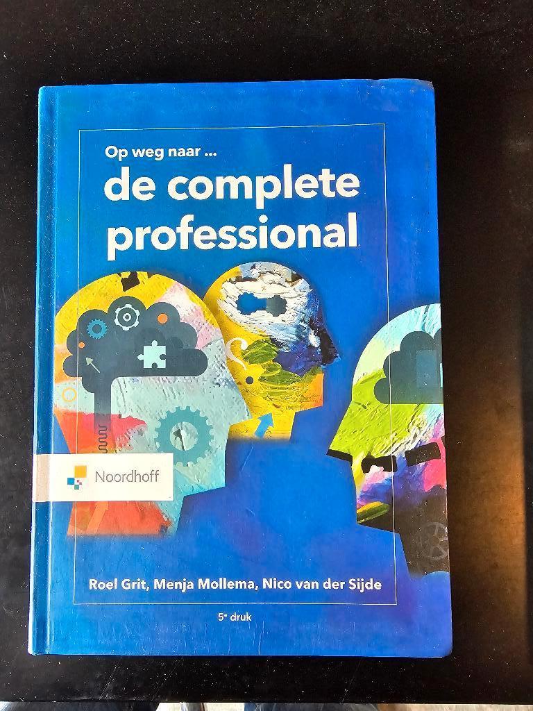 De complete professional, Boeken, Studieboeken en Cursussen, Ophalen of Verzenden, Alpha, Gelezen, HBO