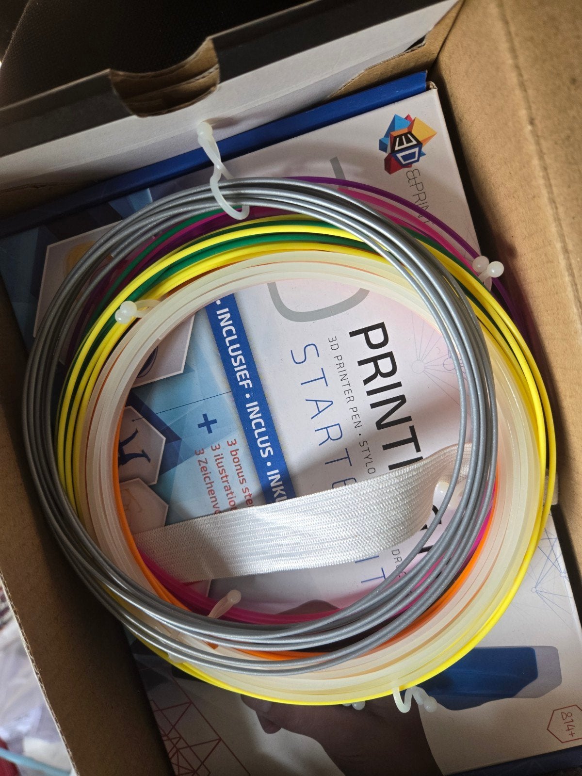 3D Printing Pen Starterkit - in doos, EDGPRINT, Nieuw, Ophalen of Verzenden, Filament