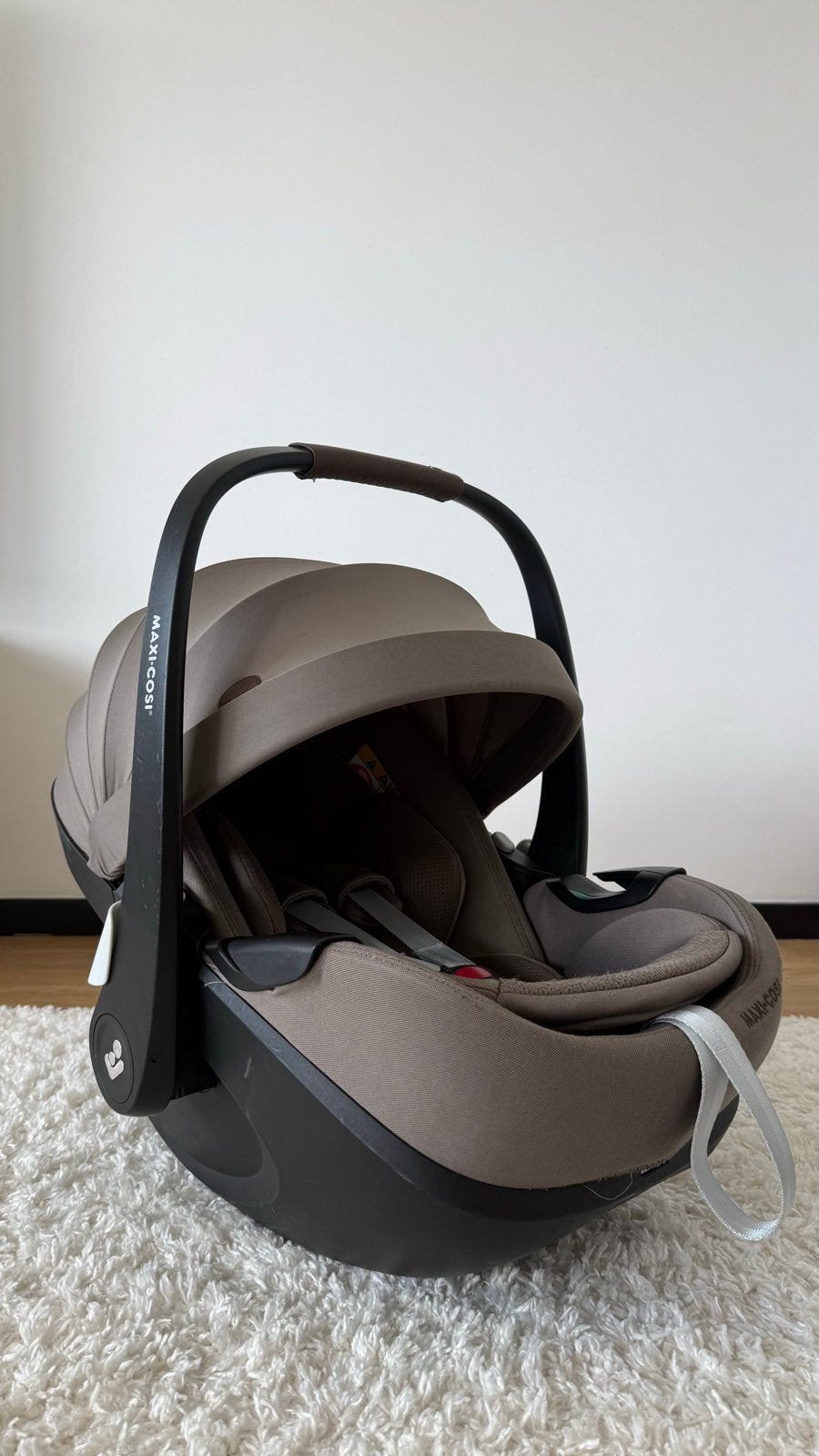 Maxi-Cosi Pebble 360 Pro autostoel | Twillic Truffle, Autogordel of Isofix, Zo goed als nieuw, 0 t/m 13 kg, Maxi-Cosi
