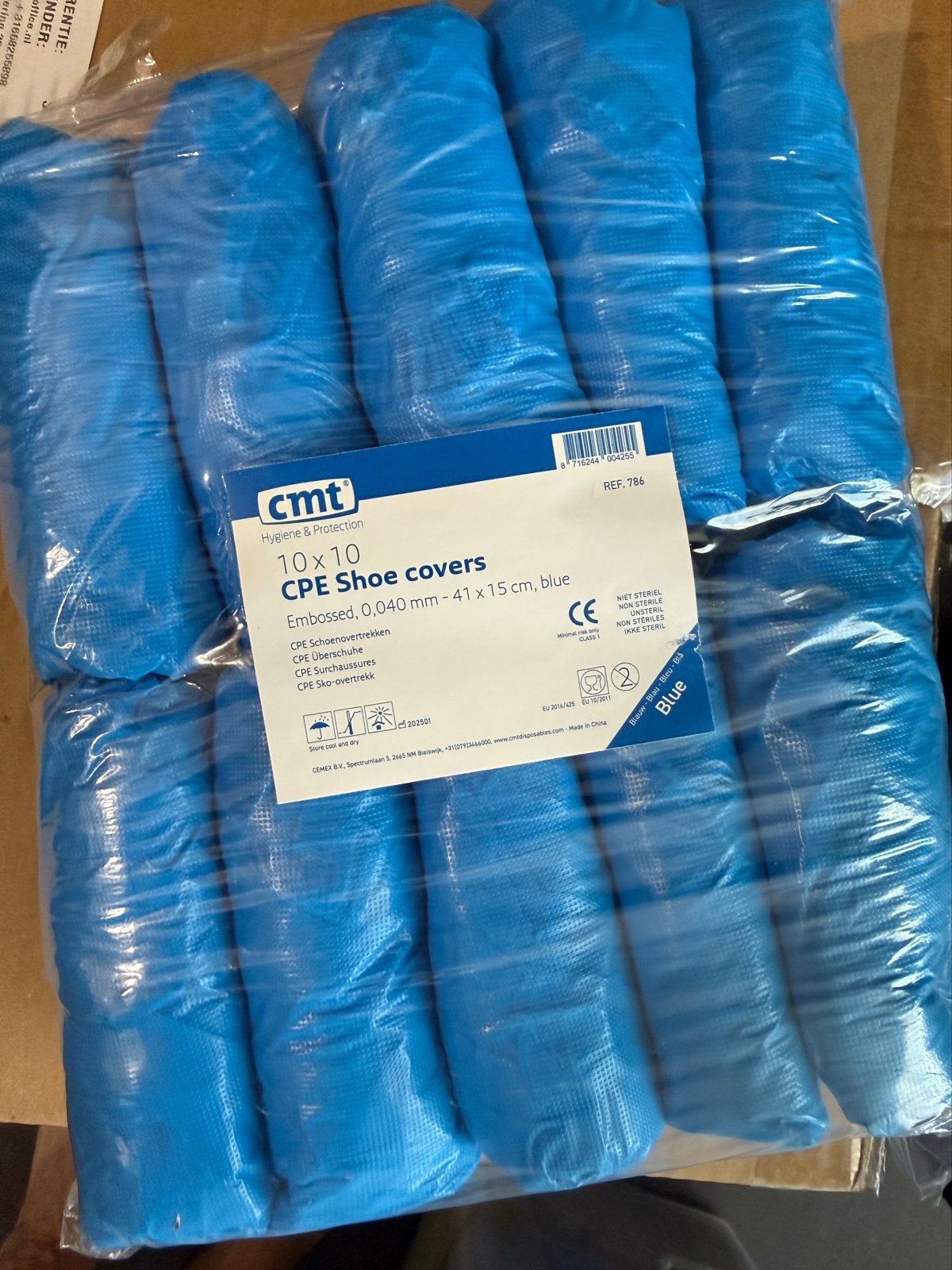 1100 stuks blauwe overschoenen - Hygiënisch en praktisch, Ophalen, Nieuw